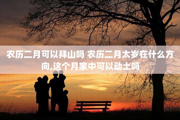 农历二月可以拜山吗 农历二月太岁在什么方向,这个月家中可以动土吗