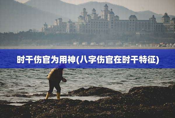 时干伤官为用神(八字伤官在时干特征)