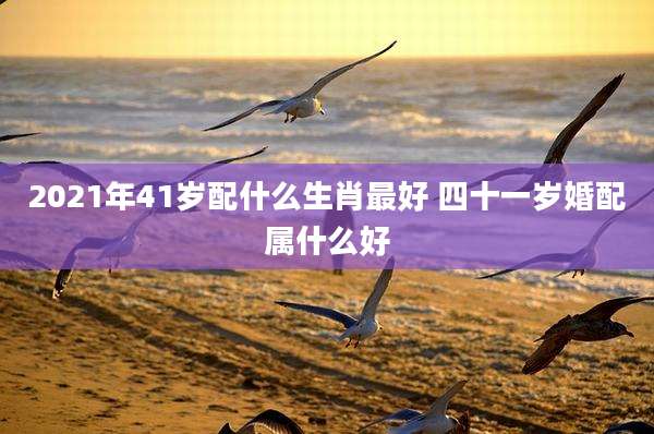 2021年41岁配什么生肖最好 四十一岁婚配属什么好
