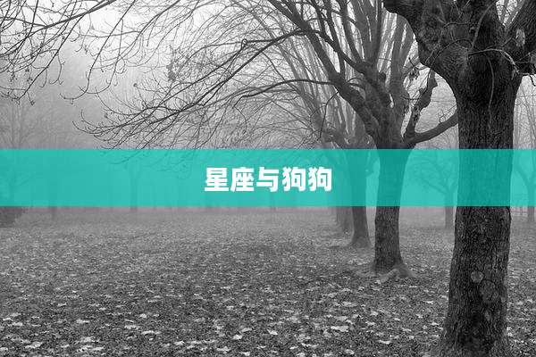 星座与狗狗