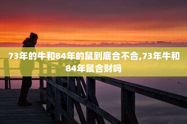 73年的牛和84年的鼠到底合不合,73年牛和84年鼠合财吗
