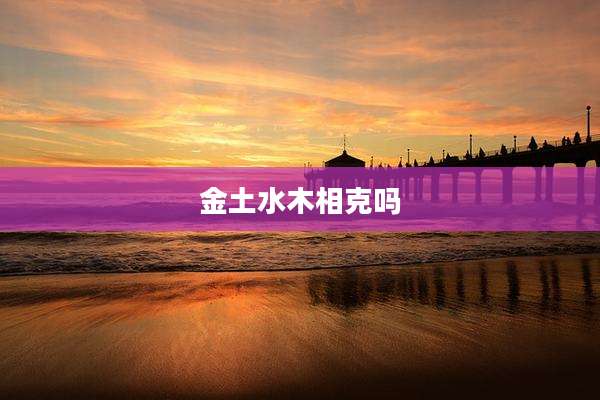 金土水木相克吗