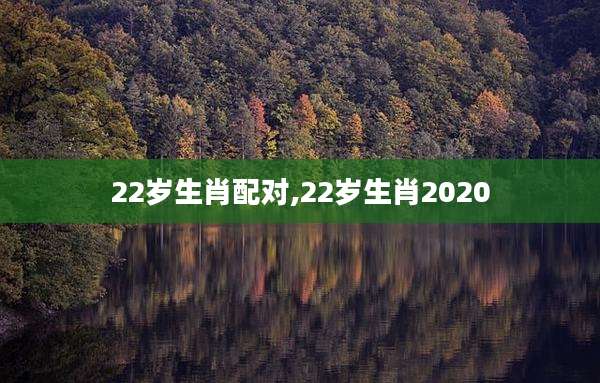 22岁生肖配对,22岁生肖2020