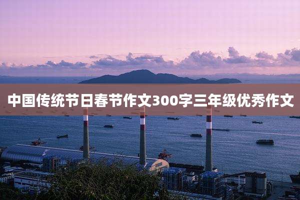 中国传统节日春节作文300字三年级优秀作文