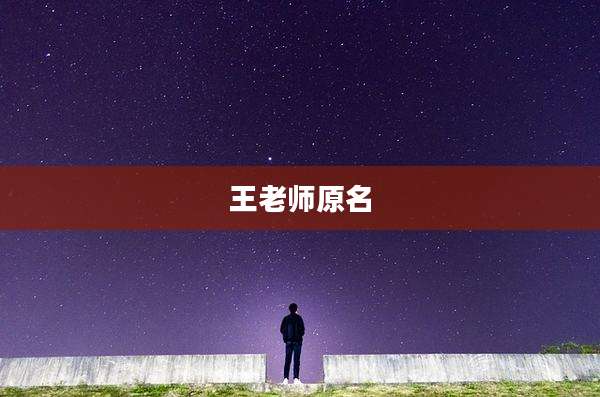 王老师原名