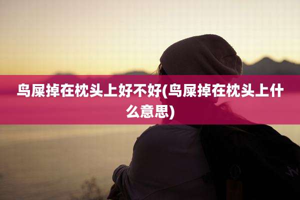 鸟屎掉在枕头上好不好(鸟屎掉在枕头上什么意思)