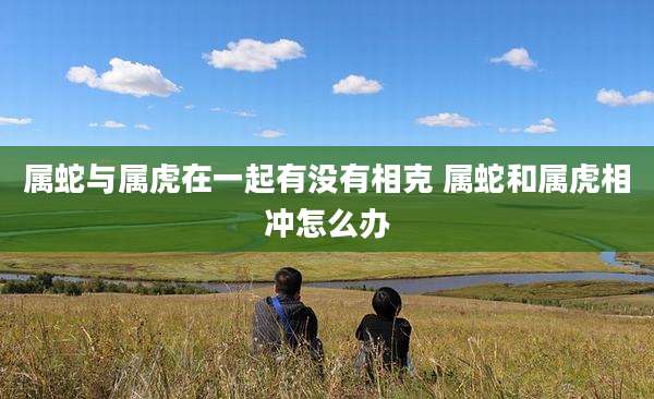 属蛇与属虎在一起有没有相克 属蛇和属虎相冲怎么办
