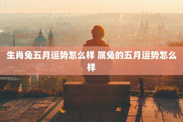 生肖兔五月运势怎么样 属兔的五月运势怎么样