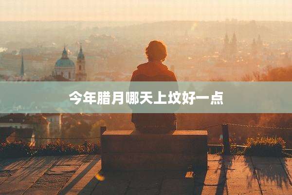 今年腊月哪天上坟好一点