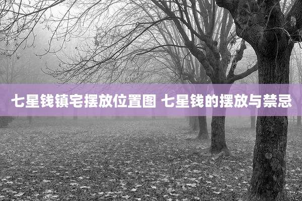七星钱镇宅摆放位置图 七星钱的摆放与禁忌