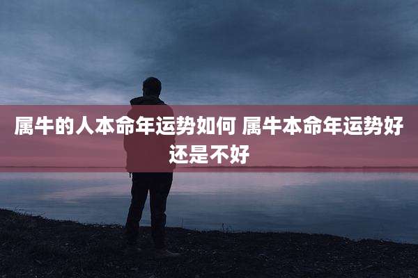属牛的人本命年运势如何 属牛本命年运势好还是不好