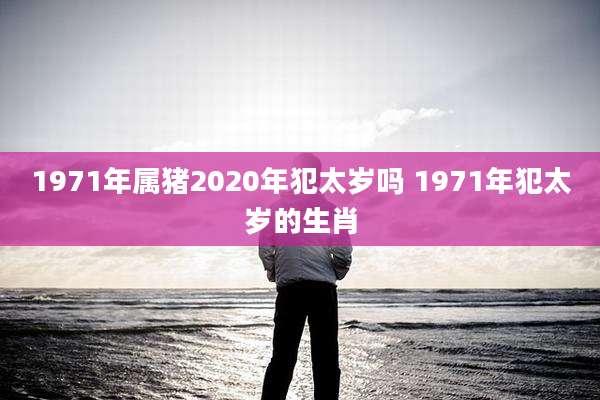 1971年属猪2020年犯太岁吗 1971年犯太岁的生肖
