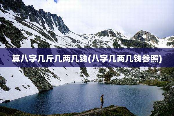 算八字几斤几两几钱(八字几两几钱参照)