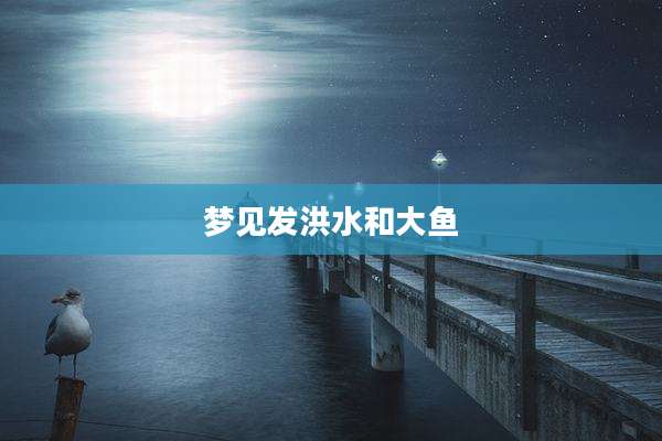 梦见发洪水和大鱼
