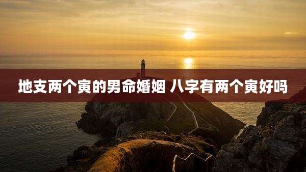 地支两个寅的男命婚姻 八字有两个寅好吗