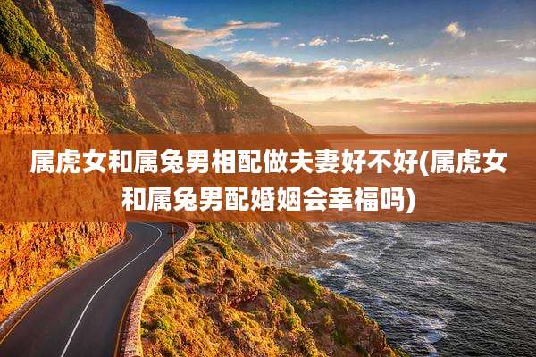 属虎女和属兔男相配做夫妻好不好(属虎女和属兔男配婚姻会幸福吗)