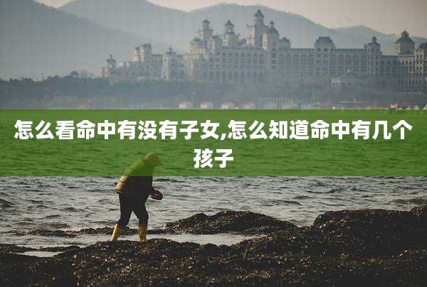 怎么看命中有没有子女,怎么知道命中有几个孩子