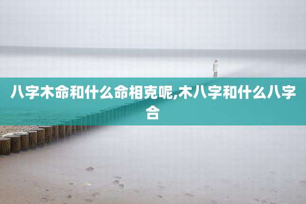 八字木命和什么命相克呢,木八字和什么八字合