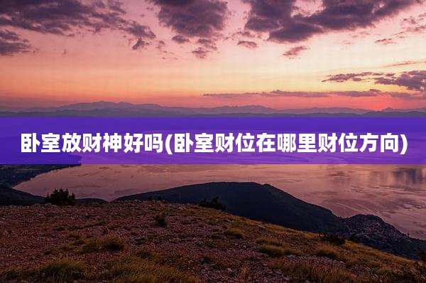 卧室放财神好吗(卧室财位在哪里财位方向)