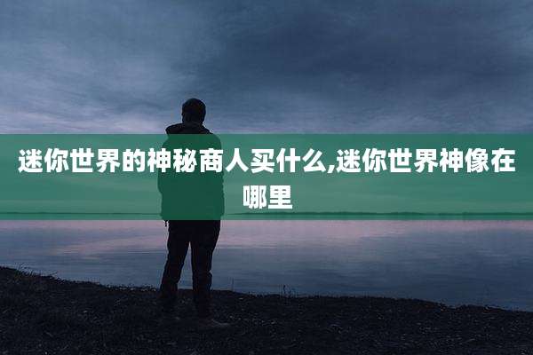 迷你世界的神秘商人买什么,迷你世界神像在哪里