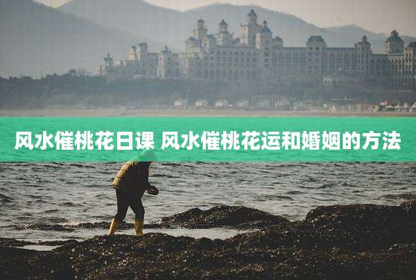 风水催桃花日课 风水催桃花运和婚姻的方法