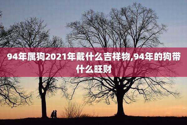 94年属狗2021年戴什么吉祥物,94年的狗带什么旺财