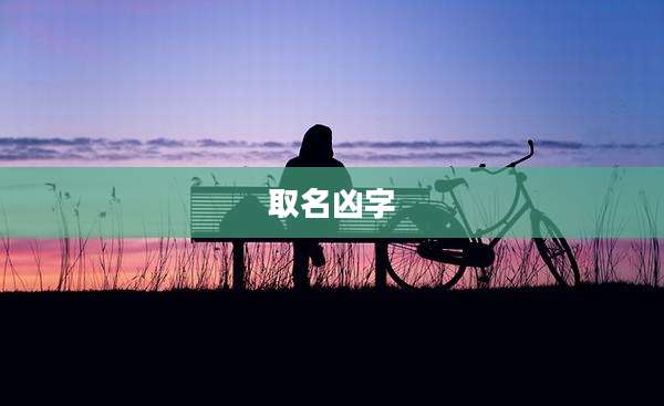 取名凶字