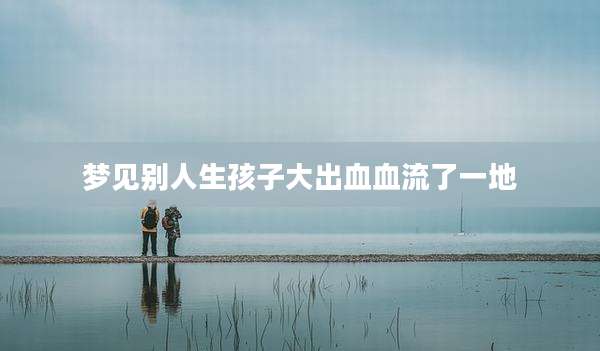 梦见别人生孩子大出血血流了一地