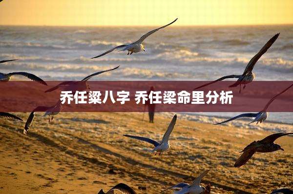 乔任粱八字 乔任梁命里分析