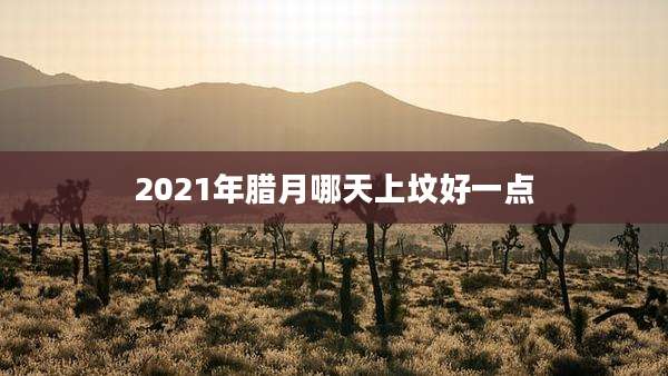 2021年腊月哪天上坟好一点
