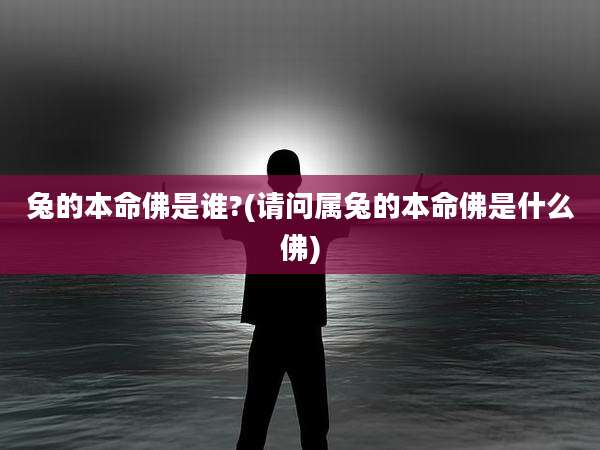 兔的本命佛是谁?(请问属兔的本命佛是什么佛)