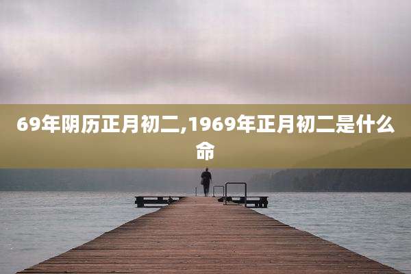 69年阴历正月初二,1969年正月初二是什么命