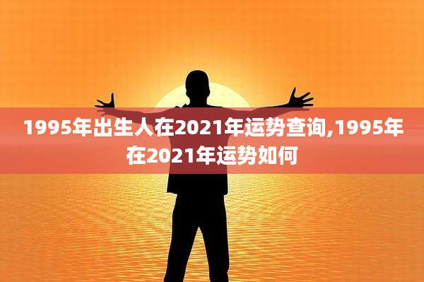 1995年出生人在2021年运势查询,1995年在2021年运势如何