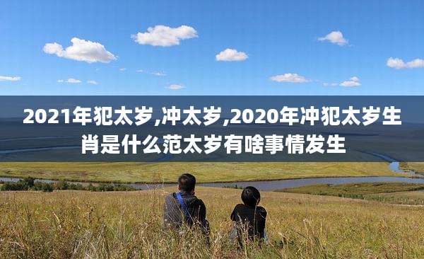 2021年犯太岁,冲太岁,2020年冲犯太岁生肖是什么范太岁有啥事情发生
