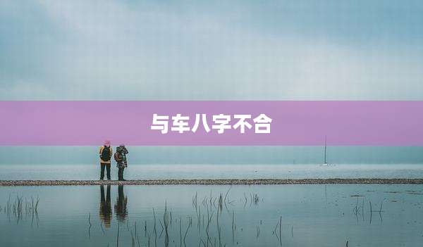 与车八字不合