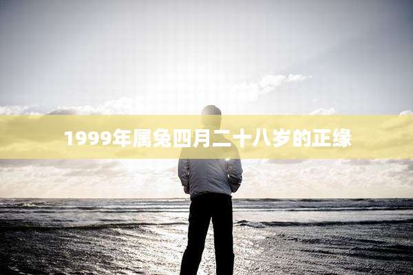 1999年属兔四月二十八岁的正缘