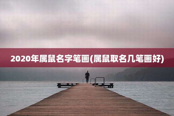 2020年属鼠名字笔画(属鼠取名几笔画好)