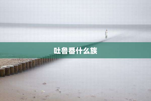 吐鲁番什么族