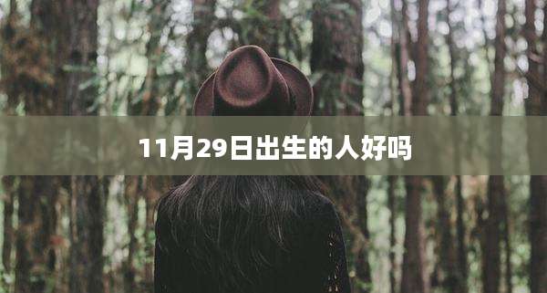 11月29日出生的人好吗