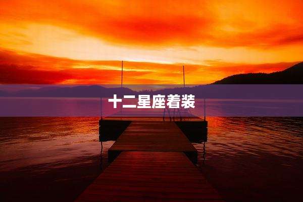 十二星座着装
