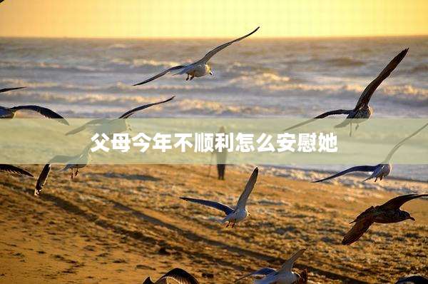 父母今年不顺利怎么安慰她