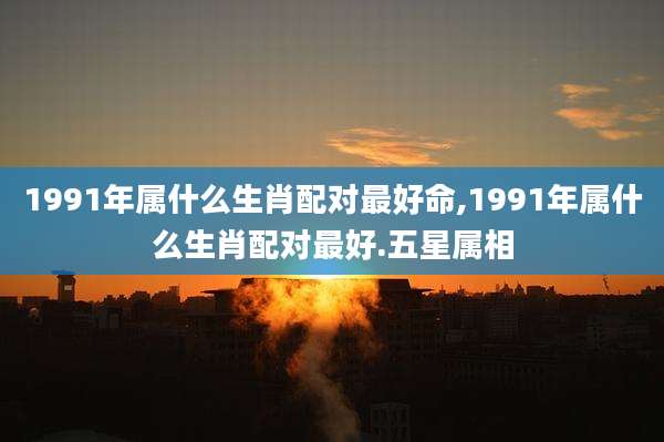 1991年属什么生肖配对最好命,1991年属什么生肖配对最好.五星属相