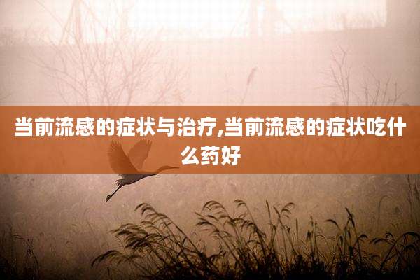 当前流感的症状与治疗,当前流感的症状吃什么药好