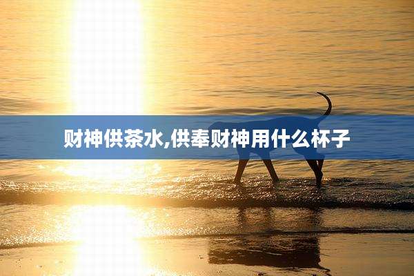 财神供茶水,供奉财神用什么杯子