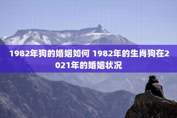 1982年狗的婚姻如何 1982年的生肖狗在2021年的婚姻状况