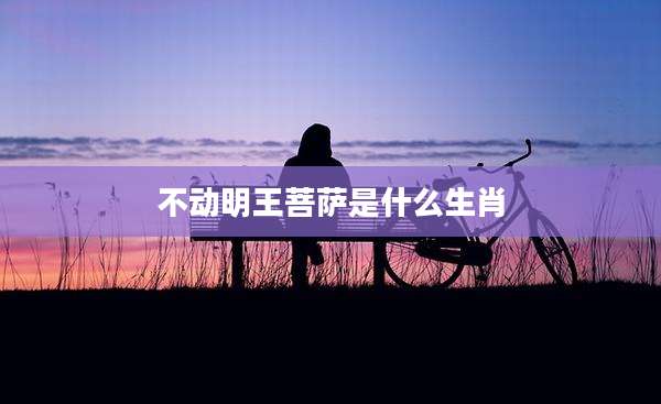 不动明王菩萨是什么生肖