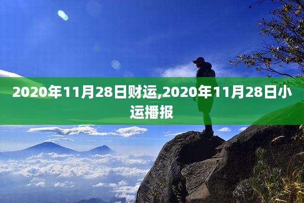 2020年11月28日财运,2020年11月28日小运播报