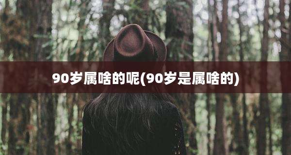 90岁属啥的呢(90岁是属啥的)