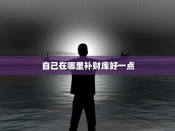 自己在哪里补财库好一点