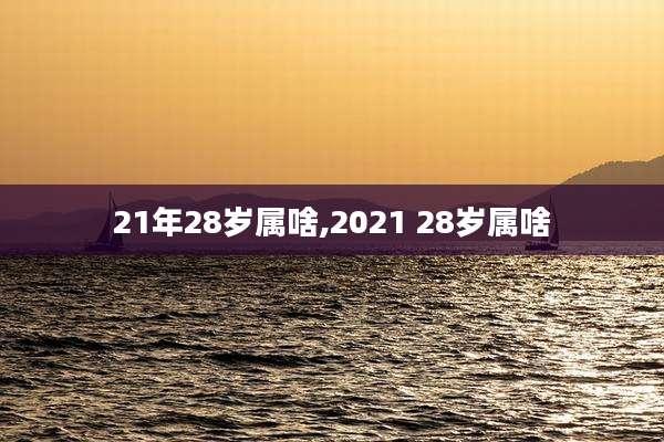 21年28岁属啥,2021 28岁属啥